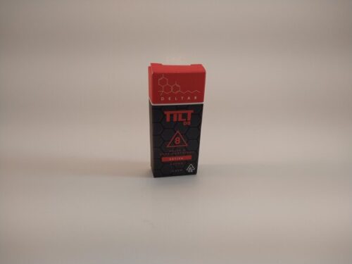 Tilt D8 Sativa High Potency Delta-8 Vape Cartridge.