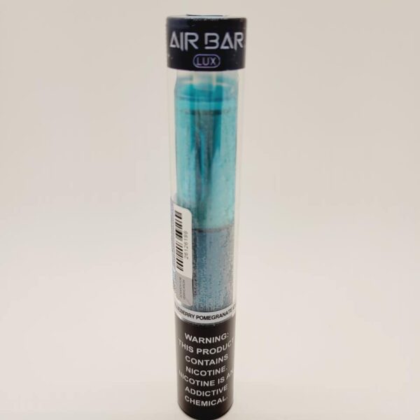 Air Bar Lux Blueberry Pomegranate Ice Disposable Vape 1000 Puffs.