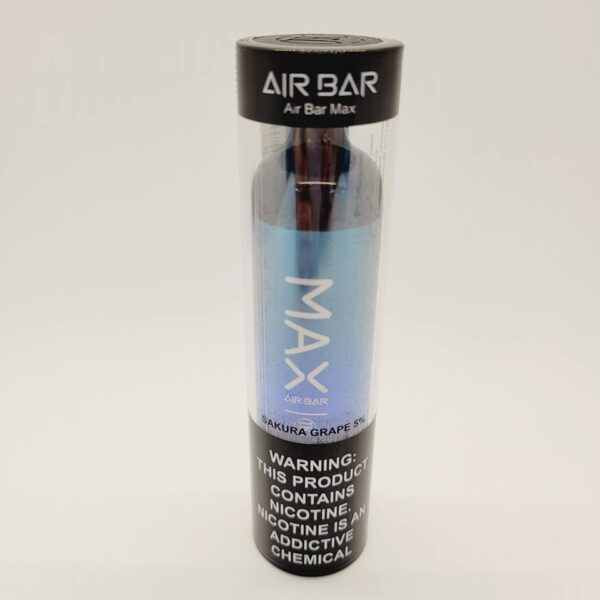Air Bar Max Sakura Grape Disposable Vape 2000 Puffs