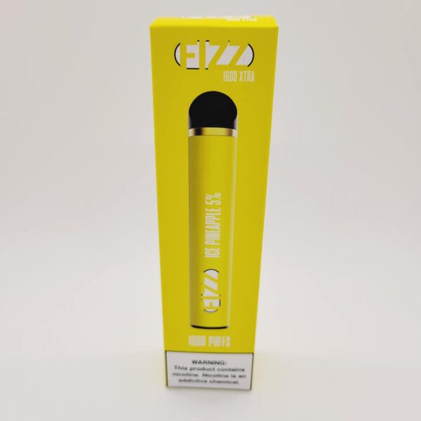 Fizz Xtra Ice Pineapple Disposable Vape 5% Nicotine 1600 Puffs