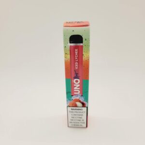 Uno Mas Iced Lychee Disposable Vape 5% Nicotine 1200 Puffs
