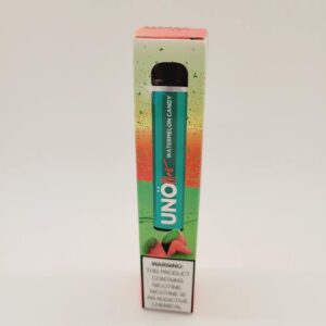 Uno Mas Watermelon Candy Disposable Vape 5% Nicotine 1200 Puffs