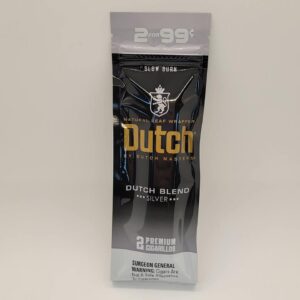Dutch Silver Cigarillos 2 Pack for 99 cents.