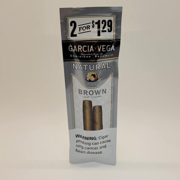Garcia y Vega Brown Cigarillos 2 Pack for $1.29