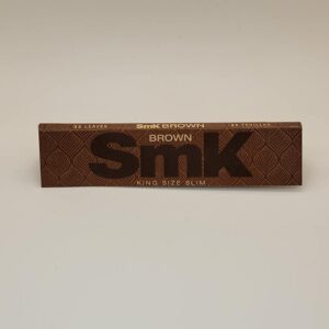 SMK Brown King Size Slim Unbleached Rolling Papers