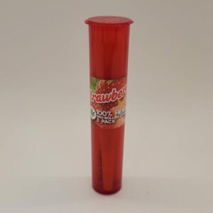 Tasty Tips Strawberry Pre-Rolled Hemp Cones 3 Pack