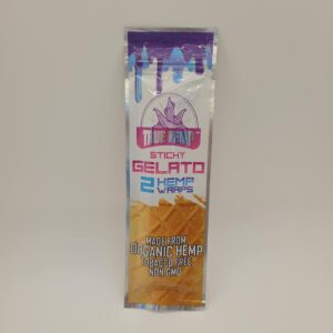 True Hemp Sticky Gelato Hemp Wraps 2 pack