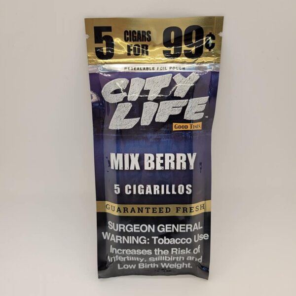 City Life Mix Berry Cigarillos