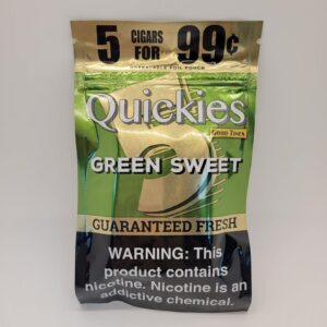 Good Times Quickies Green Sweet Cigarillos