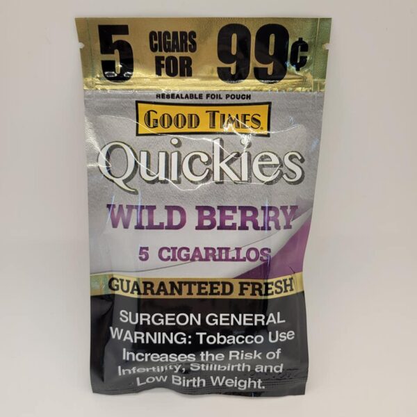 Good Times Quickies Wild Berry Mini Cigarillos