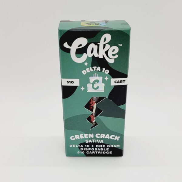 Cake Green Crack (Sativa) Delta-10 Cart
