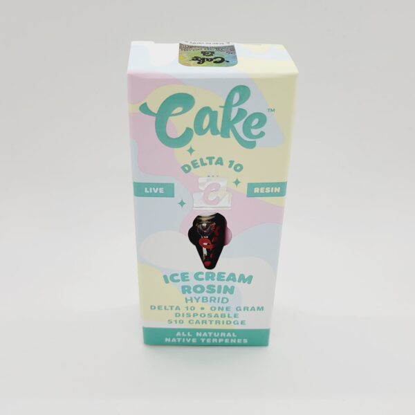Cake Ice Cream Rosin (Hybrid) Delta-10 Live Resin Cart