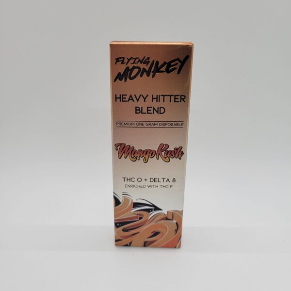 Flying Monkey Heavy Hitter Blend Mango Kush Delta-8, THC-O, & THC-P Disposable Vape