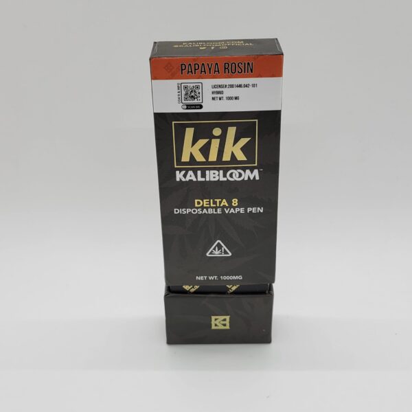 Kik Delta-8 Papaya Rosin Disposable Vape