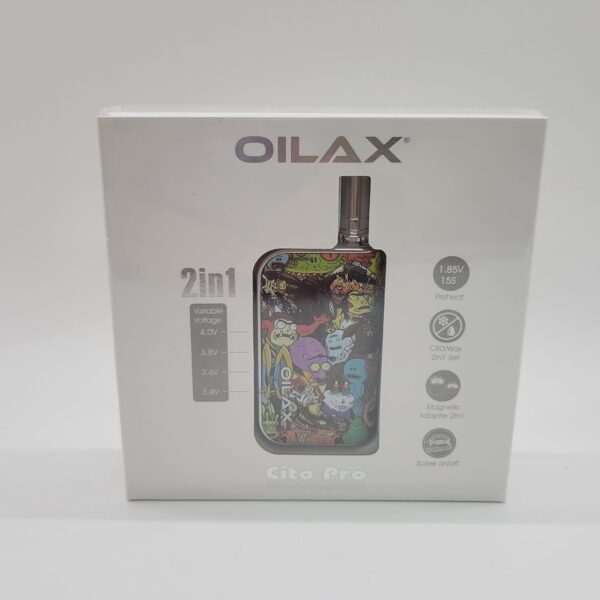 Oilax Cito Pro 2 in 1 Wax & Cart Vape Ghost Town Design