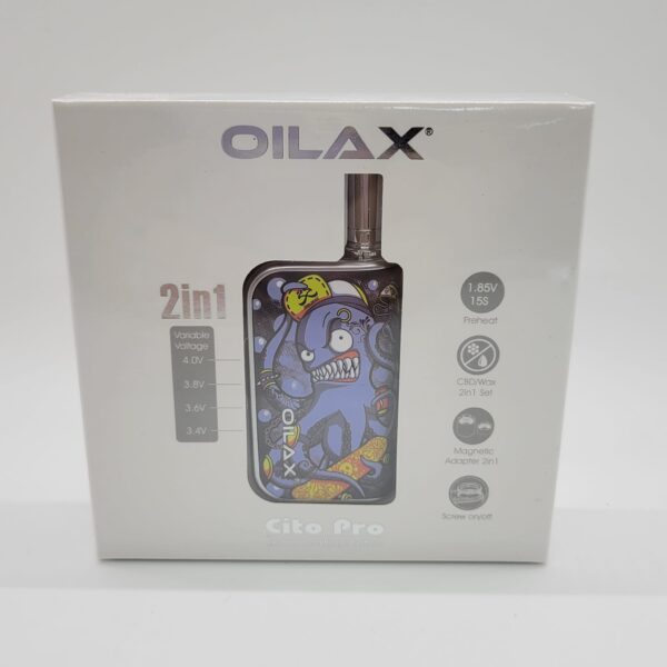 Oilax Cito Pro 2 in 1 Wax & Cart Vape Hip Octopus Design