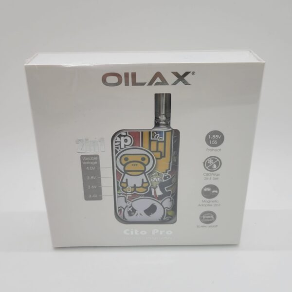 Oilax Cito Pro 2 in 1 Wax & Cart Vape Monkey Boy Design