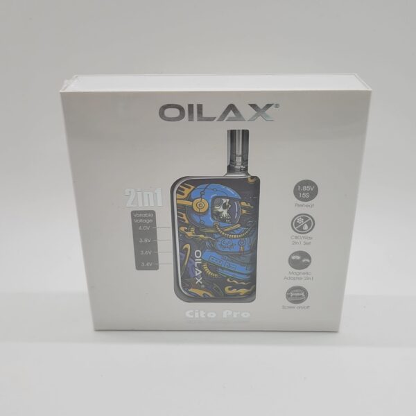 Oilax Cito Pro 2 in 1 Wax & Cart Vape Skeleton Astronaut Design