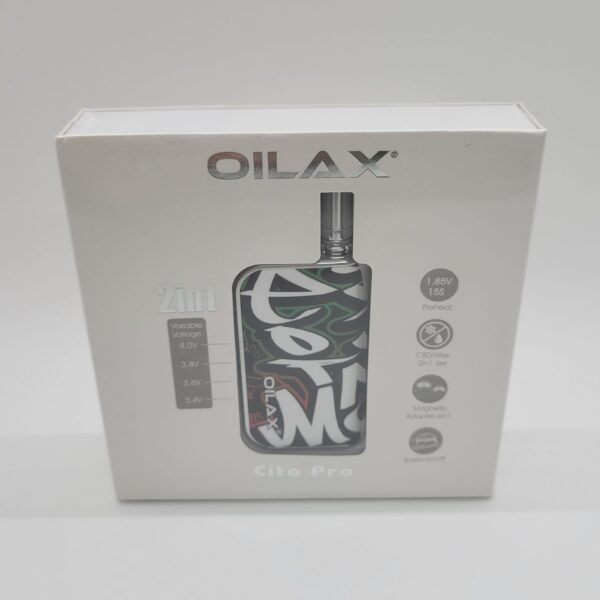 Oilax Cito Pro 2 in 1 Wax & Cart Vape Street Ard Design
