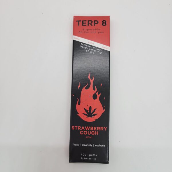 Terp8 1/2g Strawberry Cough Delta-8 Disposable Vape