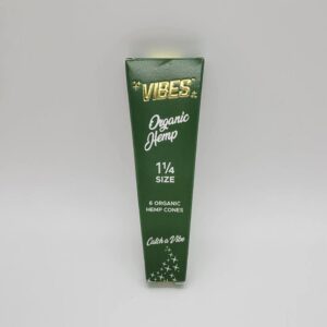 Vibes Organic Hemp 1-1/4 Cones