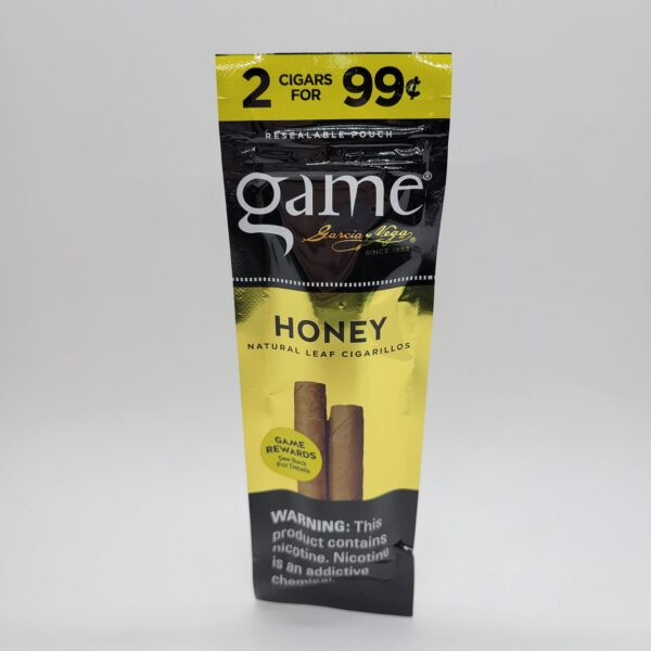 Game Honey Cigarillos 2 Pack