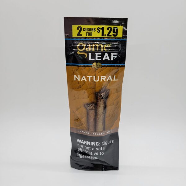 Game Leaf Natural Cigarillos 2 Pack