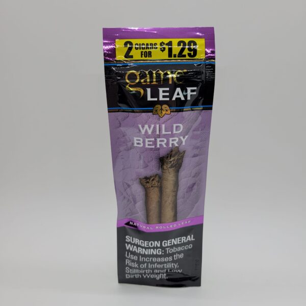 Game Leaf Wild Berry Cigarillos 2 Pack