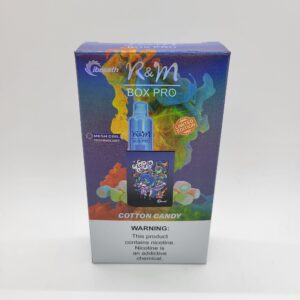 R&M Box Pro Cotton Candy Disposable Vape 6000 Puffs