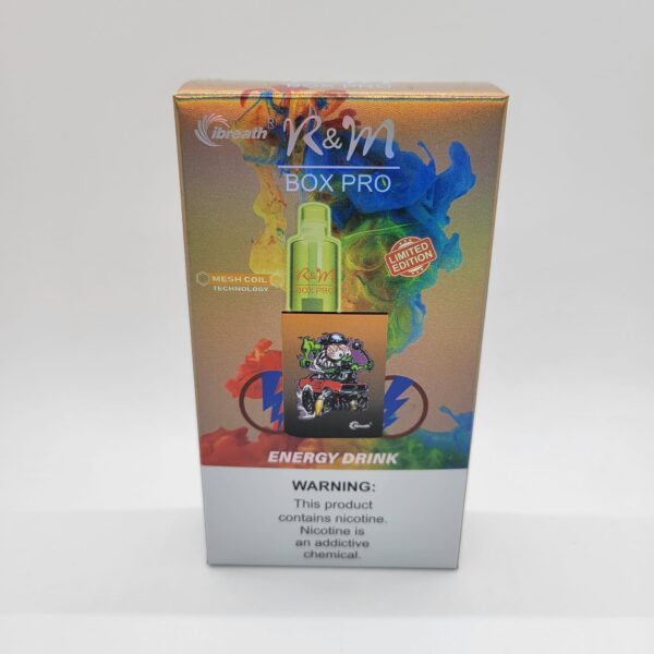 R&M Box Pro Energy Drink Disposable Vape 6000 Puffs