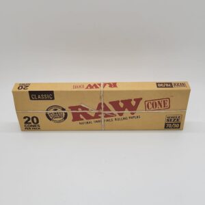 Raw Classic Single Size 70/30 Cones - 20 Pack
