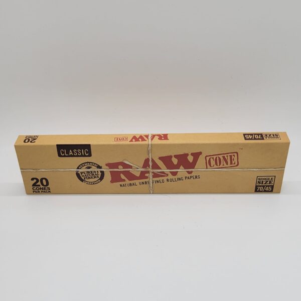Raw Classic Single Sise 70/45 Cones - 20 Pack