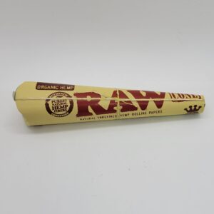 Raw Organic Hemp King Size Cones - 3 Pack