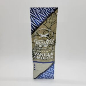 Twisted Hemp Vanilla Smooth Hemp Wraps 2 Pack