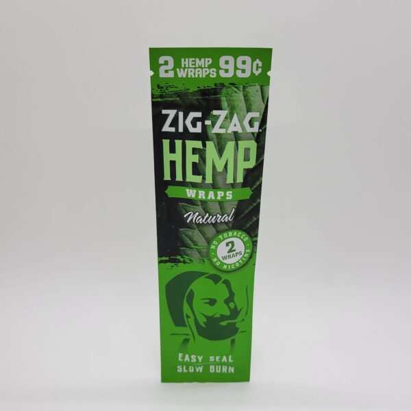 Zig-Zag Hemp Wraps Natural