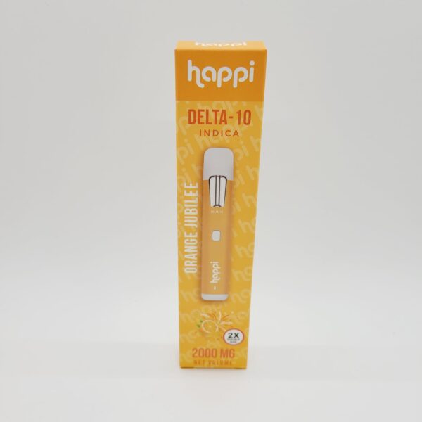 Happi Orange Jubilee Delta-10 Disposable Vape