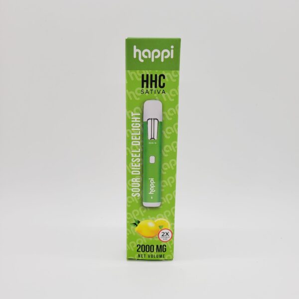 Happi Sour Diesel Delight 2g HHC Disposable Vape