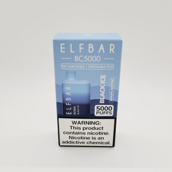 Elf Bar - Black Ice 5000 Puffs Disposable Vape