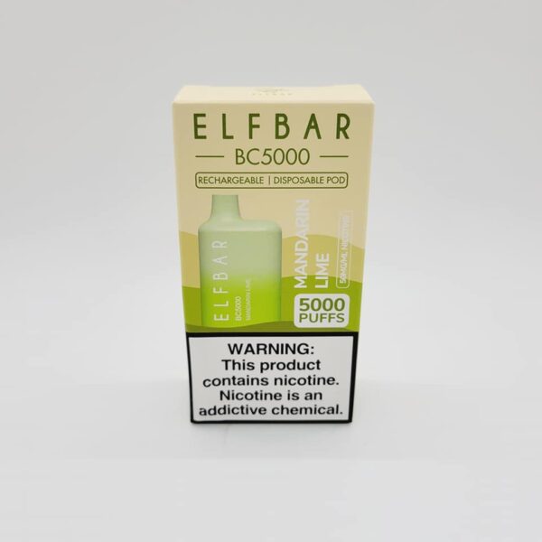 Elf Bar - Mandarin Lime 5000 Puff Disposable Vape