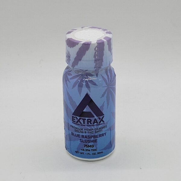 Extrax Blue Raspberry Slushy Delta-9 THC Shot