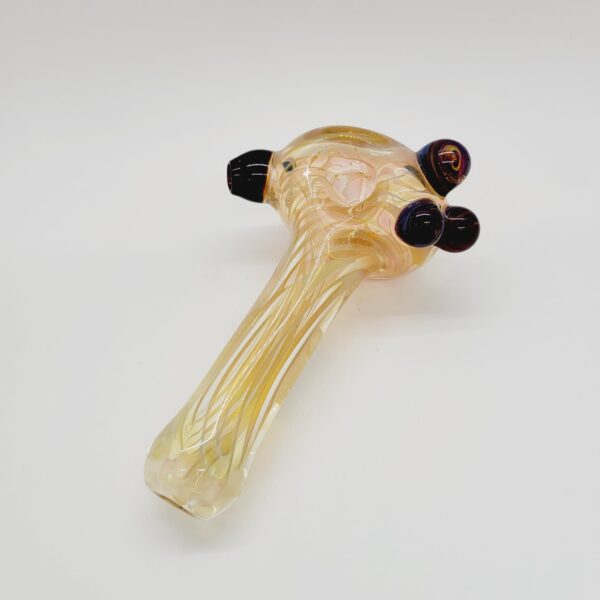 6" Gold Fumed Hand Pipe