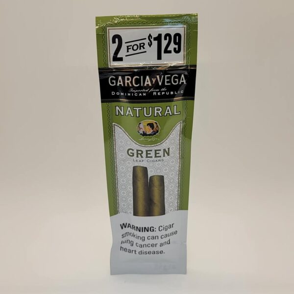 Garcia y Vega Green Cigarillos 2 Pack for $1.29