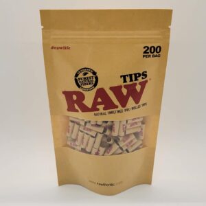Raw Pre-Rolled Tips 200 Pack