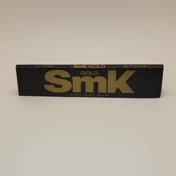 SMK Gold Natural King Size Slim Rolling Papers