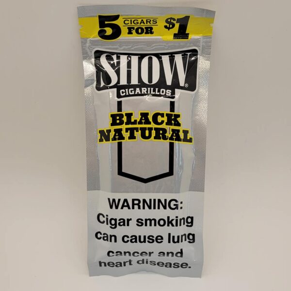 Show Black Natural Cigarillos
