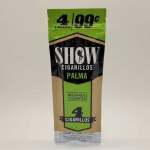 Show Palma Cigarillos 4 Pack for 99 cents.