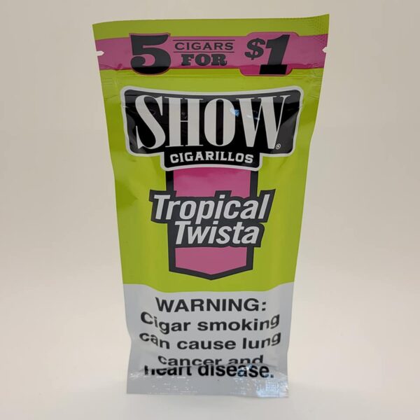 Show Tropical Twista Cigarillos 5 pack for $1