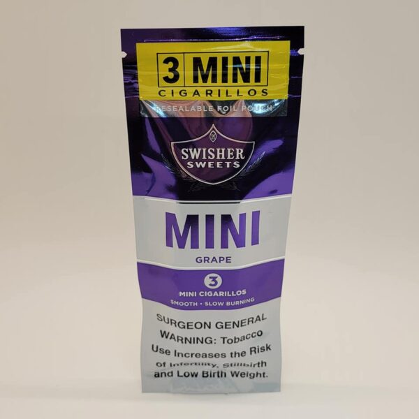 Swisher Mini Grape Cigarillos 3 Pack