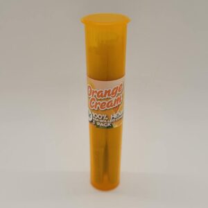 Tasty Tips Orange Cream Pre-Rolled Hemp Cones 3 Pack