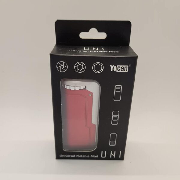 Yocan Uni Cartridge Vape - Red/Silver